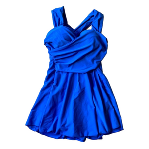 Cocopear women’s crossover one piece swim dress